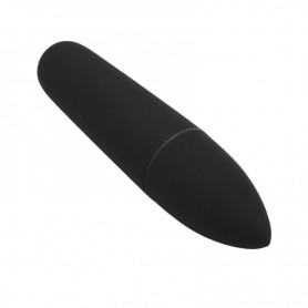 Vibratore nero vaginale piccolo stimola clitoride dildo liscio fallo vibrante