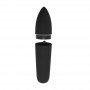 Slim vibratore vaginale mini fallo vibrante stimolatore clitoride nero black sex toy