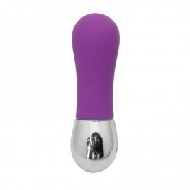 Mini stimolatore clitoride vibratore vaginale purple
