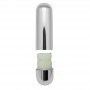Stimolatore vaginale vibratore per clitoride sex toys donna in argento