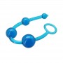 Palline anali anal plug dildo Blu fallo sex toys stimolatore mini kit 4 balls
