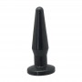 plug anale slim mini butt dildo fallo anale con pietra nero