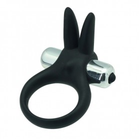 Anello fallico vibrante cockring per pene uomo black ring