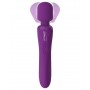 Vibratore vaginale stimolatore clitoride vibromassaggiatore ricaricabile wanachi purple