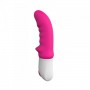 Vibratore in silicone dildo vibrante fall vaginale realistico stimolatore rosa