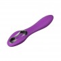 Vibratore vaginale fallo vibrante dildo in silicone stimolatore sex toys elys concave purple