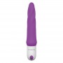 Vibratore in silicone realistico vaginale anale dildo fallo vibrante in silicone unicorn vibe purple