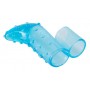 Kit sex toys per coppia stimolatore vaginale plug dildo vibratore realistico vaginale anale blu toy set