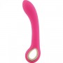 Vibratore vaginale anale fallo vibrante dildo in silicone sex toys  ricaricabile rosa