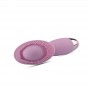 Stimolatore clitoride vibratore vaginale ricaricabile in silicone mini flex pink