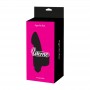 Vibratore vaginale da dito in silicone nero mini stimolatore clitoride vibrante