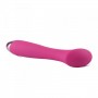 Vibratore vaginale stimolatore dildo fallo vibrante in silicone flex rod sex toys