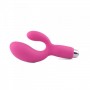 Vibratore doppio per punto g vaginale anale in silicone rosa sex toys way bold