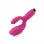 Vibratore doppio per punto g vaginale anale in silicone rosa sex toys way bold