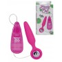 Vibratore Plug anale fallo con vibrazione butt Booty Call Booty Glider Rosa