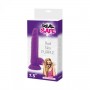 Realistico dildo fallo Vaginale con testicoli ventosa in silicone rod Slim purple