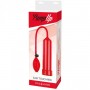 Pompa per allungare il pene sviluppatore pump up easy touch Rosso