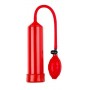 Pompa per allungare il pene sviluppatore pump up easy touch Rosso