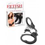 Manette costrittivo bondage nero cuffs designer black