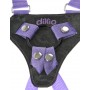 Falo Dildo indossabile vaginale anale  imbragatura strap on dillio harnes purple