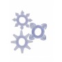 Kit 3pz  anello fallico per pene contro eiaculazione precoce tickle c rings