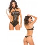 Sexy bodi intimo donna trasgressivo hot lingerie nero