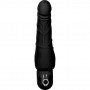 Vibratore fallo doppio dildo vaginale anale realistico nero