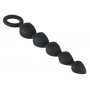 Kit sexy toys anale nero in silicone 3pz fallo dildo plug