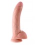 Fallo dildo realistico con ventosa king cock 9 with balls flesh