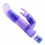 Vibratore Rabbit per clitoride punto G realistico viola