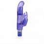 Vibratore Rabbit per clitoride punto G realistico viola
