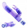 Vibratore Rabbit per clitoride punto G realistico viola