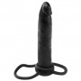 Fallo indossabile per doppia penetrazione dildo pene finto anale strap on reale