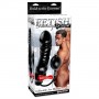 Fallo anale realistico gonfiabile dildo nero sextoys pene finto stimolatore anal