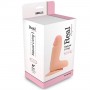 Fallo realistico vaginale anale dildo con ventosa e testicoli pene finto sextoys