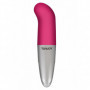 Vibratore vaginale piccolo per punto G mini dildo fallo vibrante rosa morbido