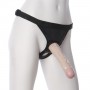 Fallo realistico indossabile dildo vaginale anale pene finto strap on per coppia