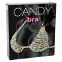 Reggiseno donna con caramelle sexy candy bra accessorio hot per giochi erotici