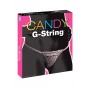 Perizoma a caramella slip mutanda g string accessorio divertente per giochi sexy