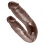 Fallo doppio realistico kink cock double Trouble smal Brown