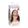 Morso traspirante viola cilindrico SERIES DELUXE BREATHABLE GAG