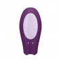 Vibratore vaginale doppio per coppia dildo vibrante wireless con app satisfyer joy double