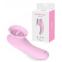 Stimolatore vaginale vibrante in silicone vibratore ricaricabile clitoride donna