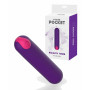 Vibratore vaginale mini stimolatore a rossetto vibrante in silicone ricaricabile