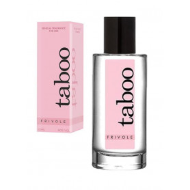 Profumo feromoni per donna 50 ml eau de parfume afrodisiaco spray Taboo for her