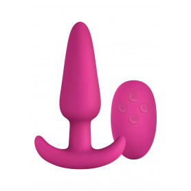 Vibratore anale in silicone realistico ricaricabile anal plug butt fallo vibrante