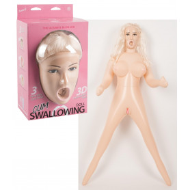Bambola realistica gonfiabile ano vagina finta vibrante masturbatore Sexy doll