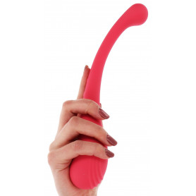Vibratore in silicone fallo vaginale per punto G ricaricabile dildo vibrante sex