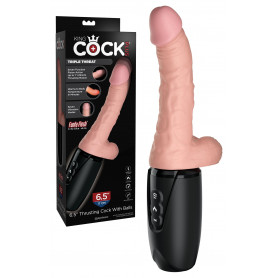Vibratore realistico riscaldante fallo vaginale vibrante dildo anale ricaricabile