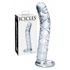 Fallo realistico in vetro pene finto vaginale glass dildo anale stimolatore sexy